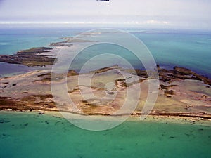 View of Caribbean Sea in Belize