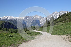 View from Carl von Stahl Haus, near Jenner mountain photo