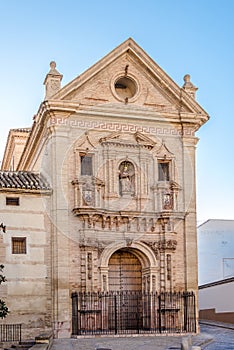View at the Carmelitas Descalzas church of Antequera - Spain photo