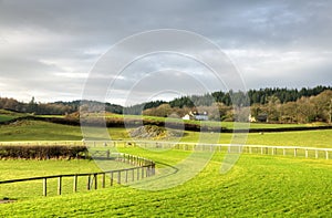 View of Cartmel Racecourse