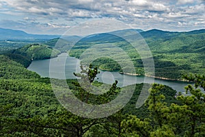 A View of Carvins Cove from the Appalachian Trail photo