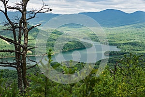 A View of Carvins Cove from the Tinker Ridge