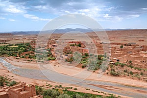 View from Casbah Ait Benhaddou