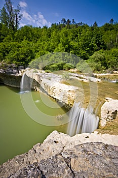 View on cascades of Pazinski krov