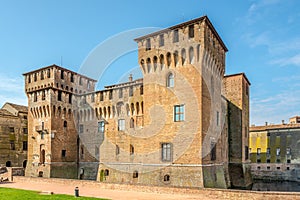 View at the Castel of San George in Mantova Mantua, Italy