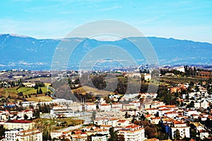 View from the Castello on Colle di Giano, Conegliano Veneto