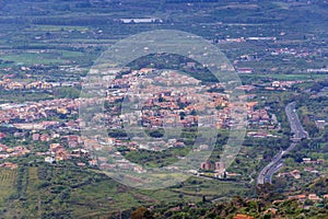 View from Castelmola town photo