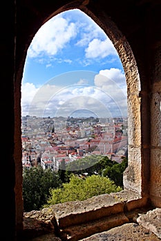 View from Castelo de SÃ£o Jorge