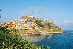 View at the Castelsardo in Sardinia