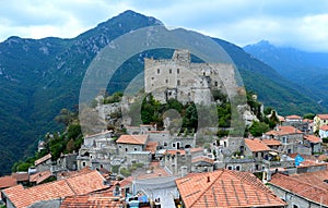 View of Castelvecchio di Rocca Barbena