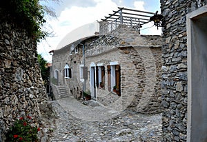 View of Castelvecchio di Rocca Barbena