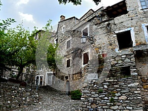 View of Castelvecchio di Rocca Barbena
