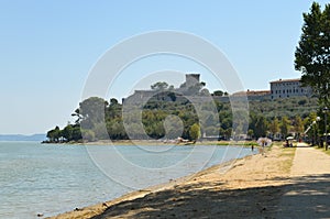 View of Castiglione del Lago