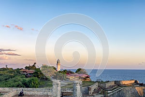 View from Castillo del Morro, Santiago de Cuba, Cuba photo