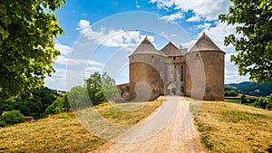 View castle in Berze-la-Ville