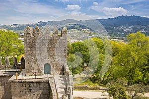 View from the castle of Guimaraes