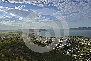 View from Castle Hill on the city of Townsville