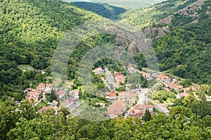View from castle hill in Szarvasko