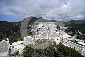 View from a castle in Kithira island