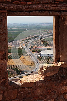 View from the castle of Sagunto