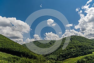 View from the castle Sebes