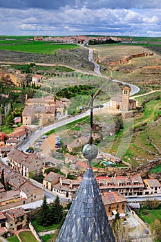 View from the Castle of Segovia;