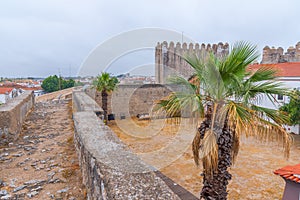 View of castle in Serpa, Portugal