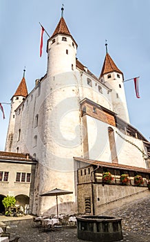 View at the castle Thun - Switzerland