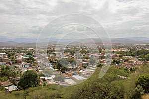 View from castle to Cumana city