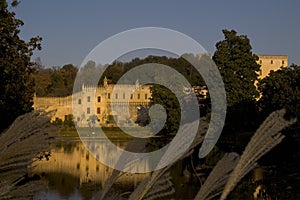 View of the Catajo Castle, Battaglia Terme, Padua, Italy