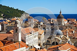 View on Cathedral of Dubrovnik photo