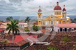 View of Cathedral Granada, Nicaragua