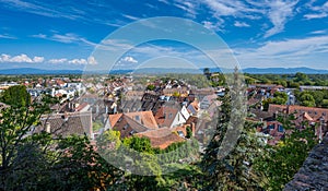 View from Cathedral Mountain to Eckarts Mountain (Breisach am Rhein)