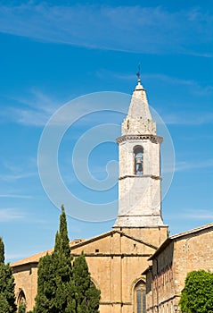 View of the Cathedral in Pienza