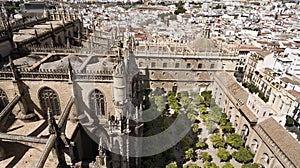 View of the Cathedral of Seville