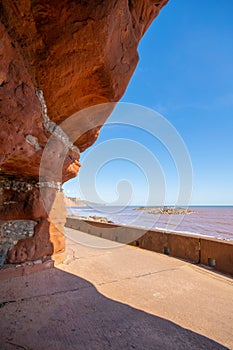 View from the cave