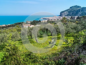 View of Cefalu, Sicily