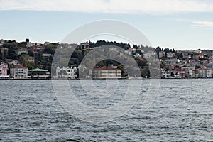 View of Cengelkoy area of Asian side by Bosphorus