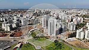 View of the center of Hadera