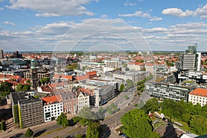 View on the center of Hannover