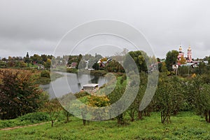 View of the center of Suzdal and the Kamenka river. # 1