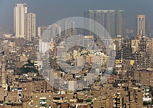 View of central Cairo