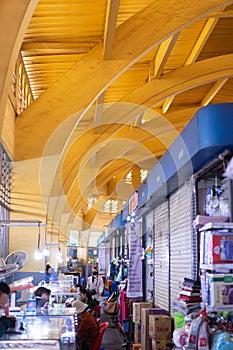 The view of the central market in Phnom phen