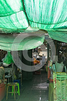 The view of the central market in Phnom phen
