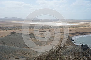 View from the Cerro de Pilon de Azucar, La Guajira, Colombia