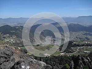 View of Almolonga Valley from Cerro la Muela in Quetzaltenango, Guatemala 5 photo