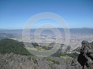 View of Cerro Siete Orejas from Cerro la Muela in Quetzaltenango, Guatemala 5 photo