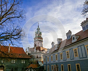 A view at  Cesky Krumlov