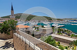 View of Cesme from the castle, Turkey