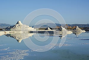 View of Chaka Salt Lake